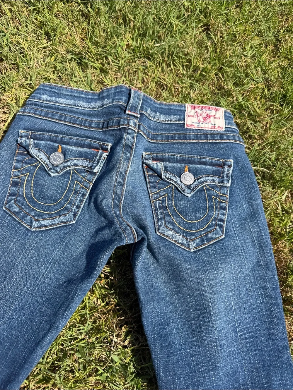 True Religion Women’s Dark Blue Bootcut Jeans